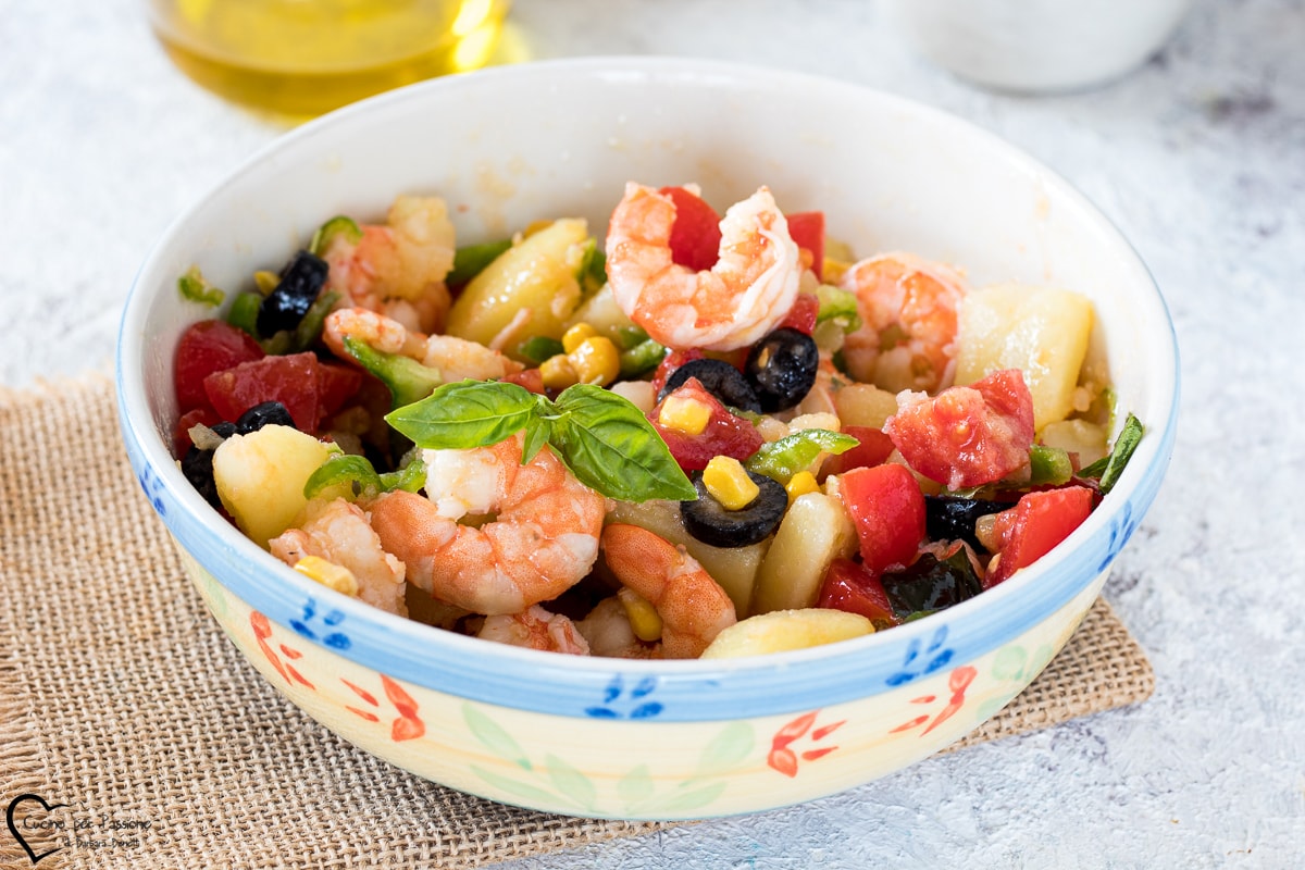 POTATO AND SHRIMP SALAD