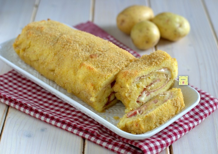 Potato Loaf with Smoked Cheese and Speck