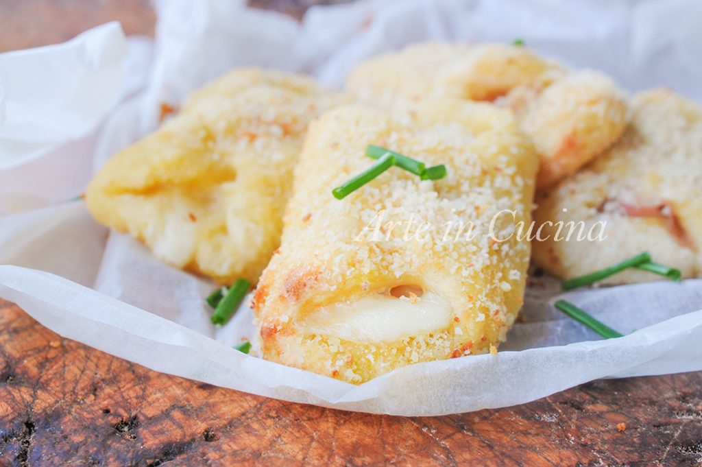 Potato Saltimbocca with Ham and Cheese Vicky Art in the Kitchen