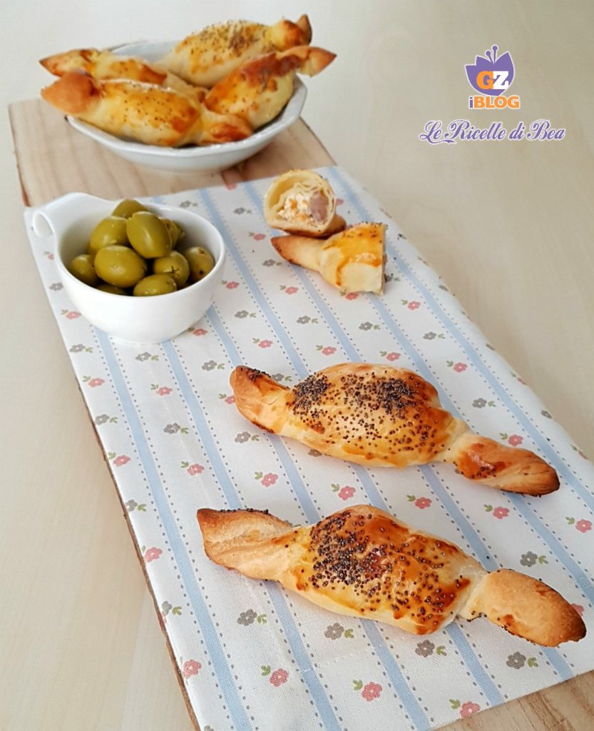 puff pastry and sausage candies