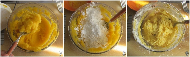 pumpkin gnocchi without potatoes traditional recipe and gluten-free with eggs il chicco di mais 3 add the flour