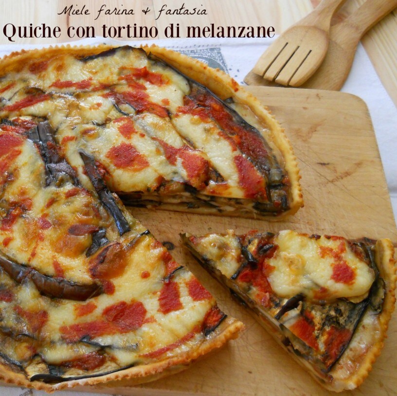 Quiche with Eggplant Tart