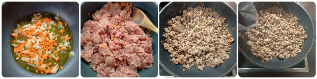 white ragù preparation