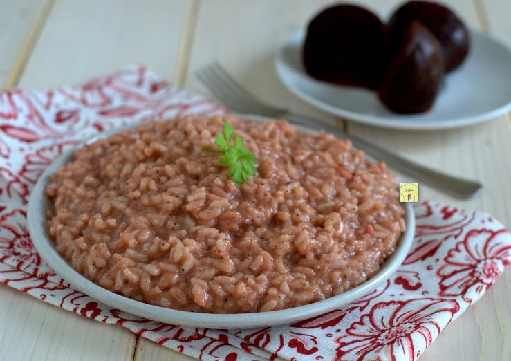 Red Beet Risotto