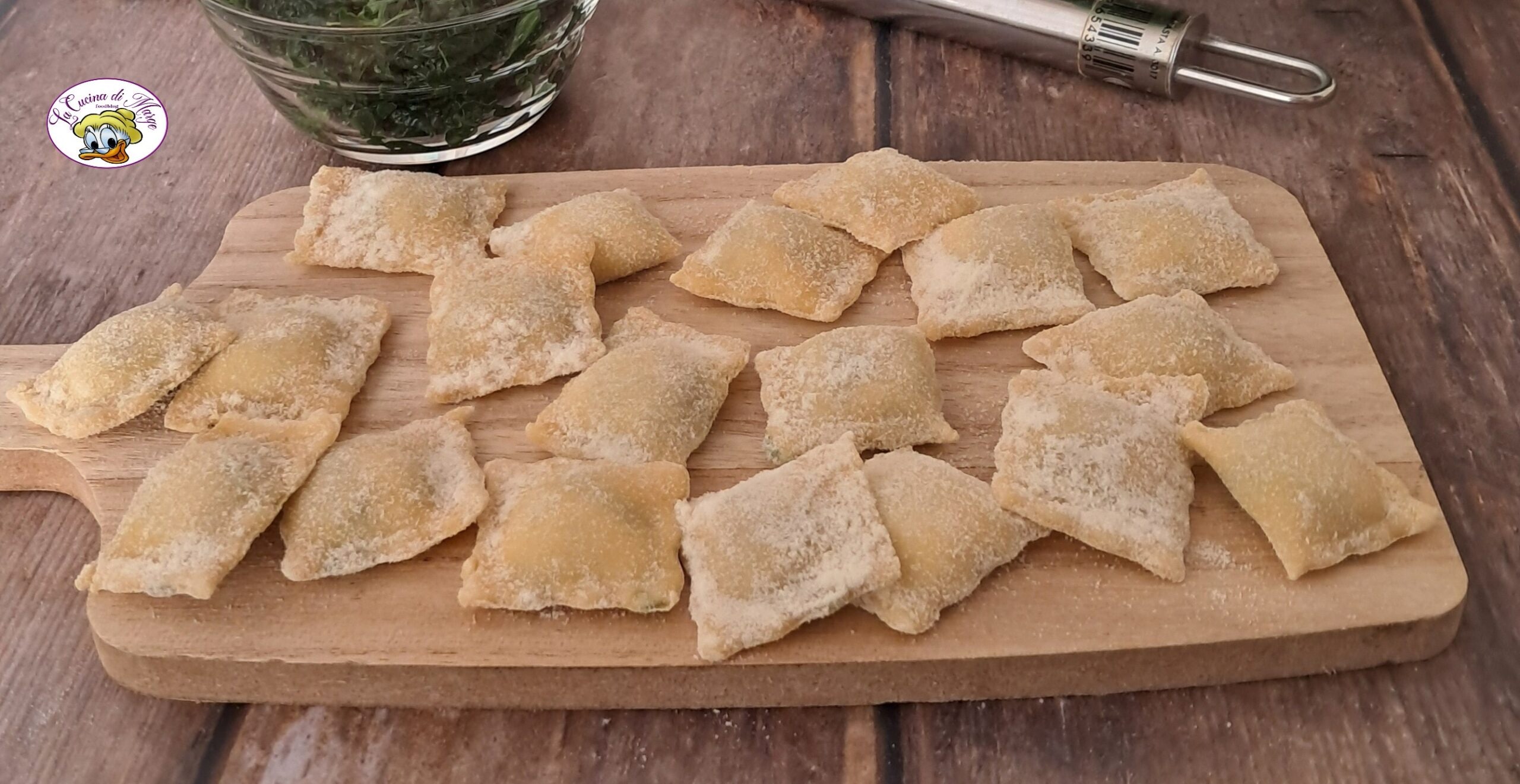 Ricotta and Spinach Ravioli