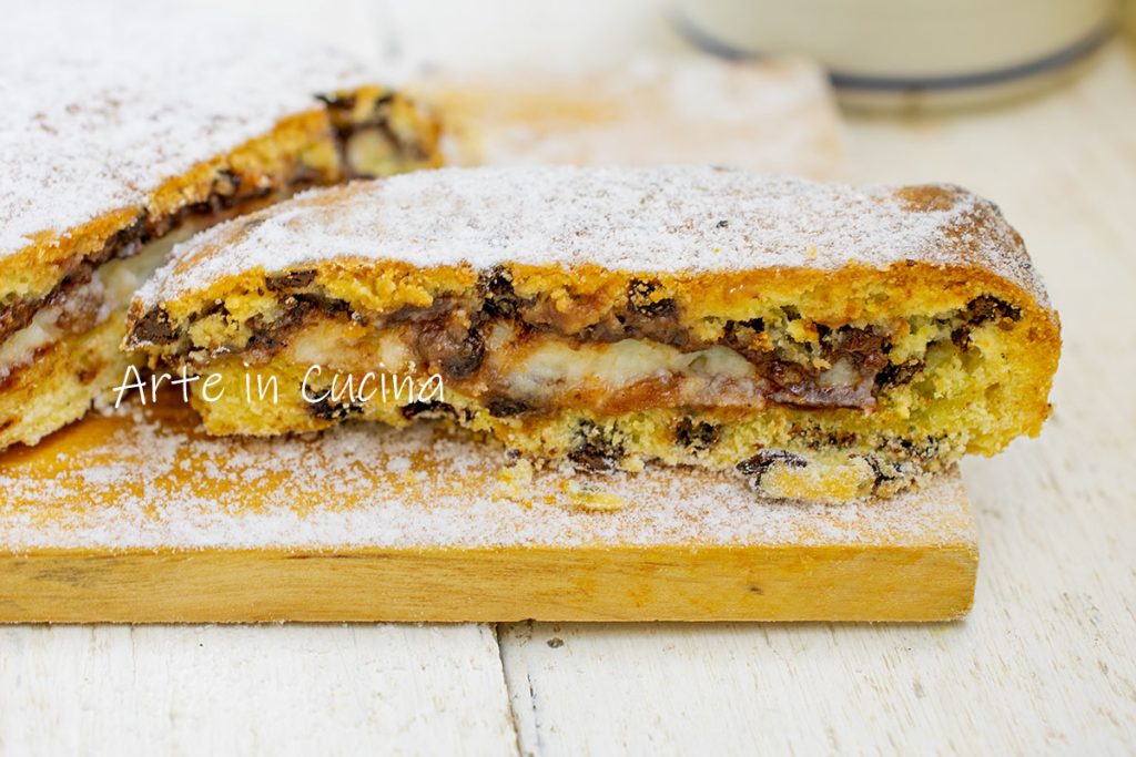 Ricotta and Nutella Tart with Chocolate Chips