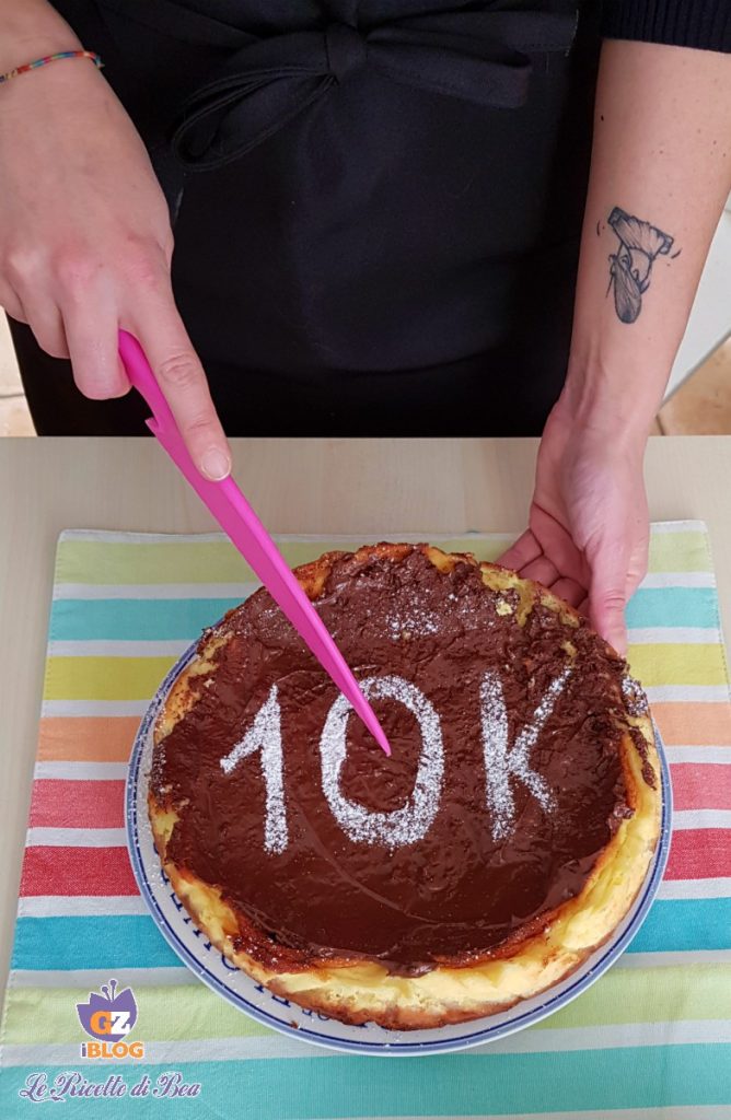 Robiola cake with Nutella