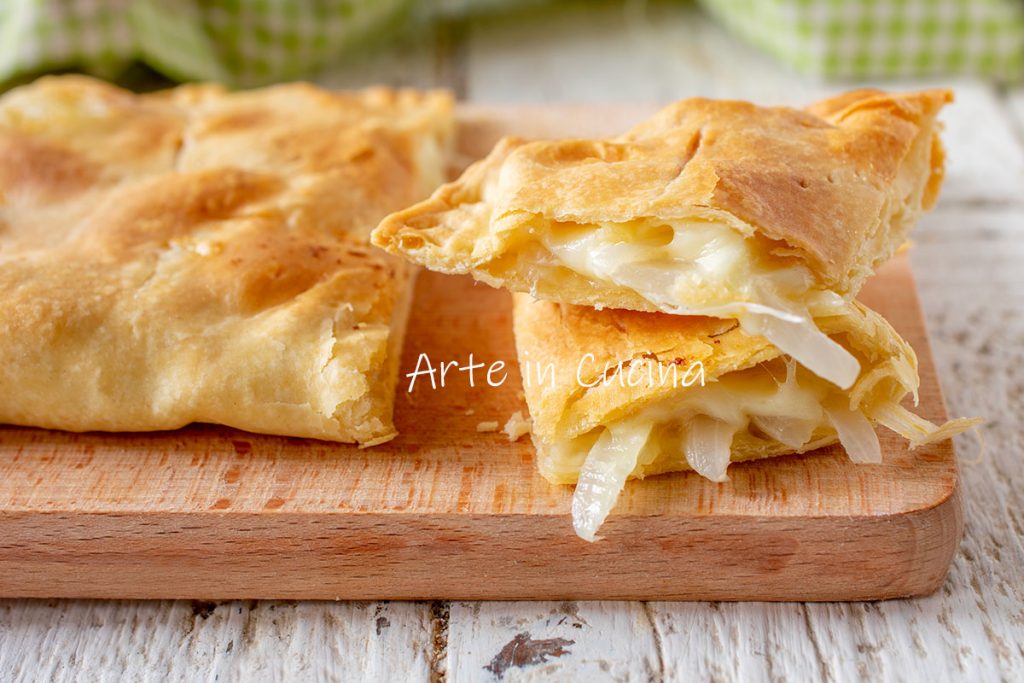 Rustichella with Onions and Provola