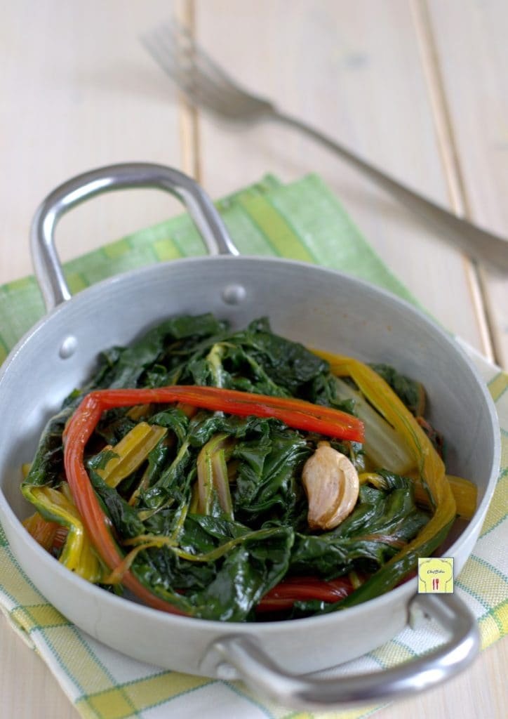 sauteed colorful swiss chard gp