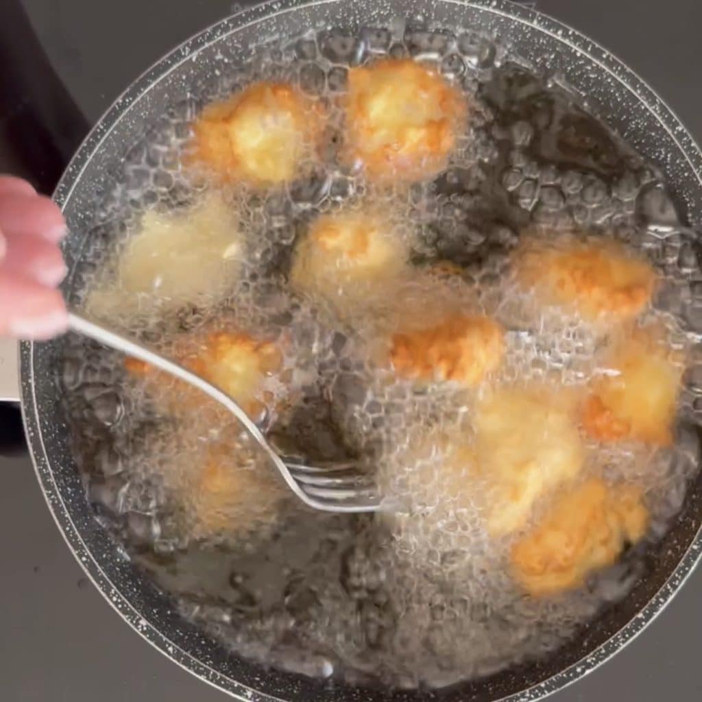 savory ricotta fritters