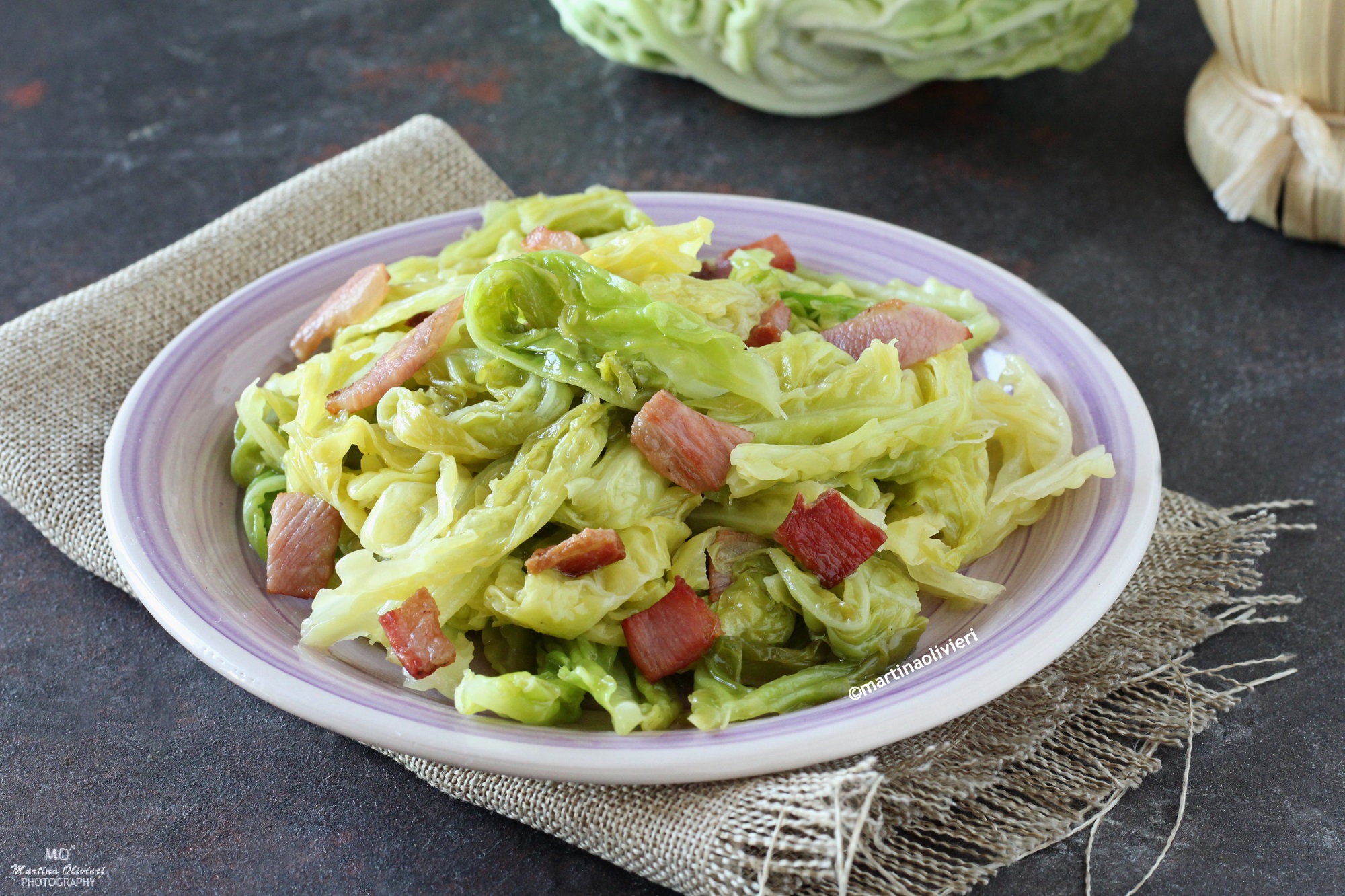 Savoy Cabbage and Guanciale