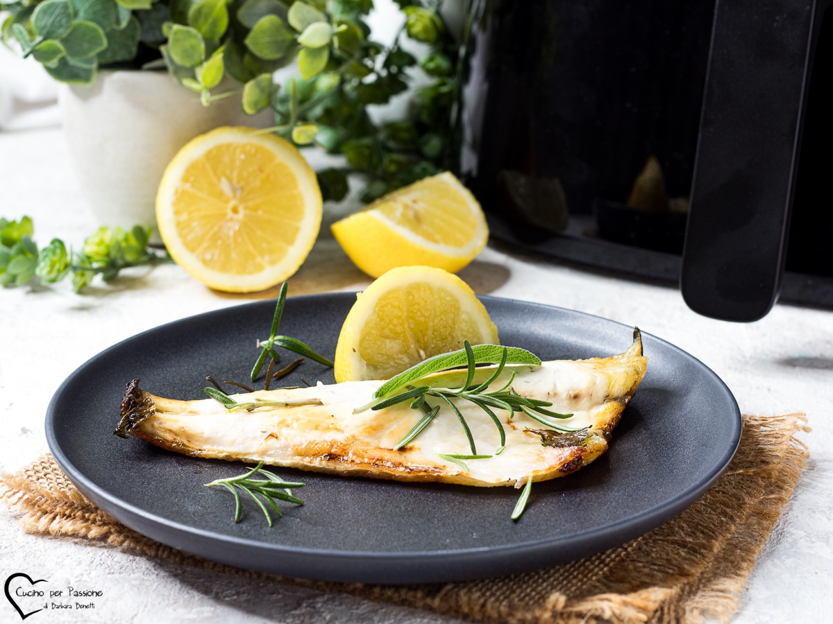 SEA BASS IN AIR FRYER