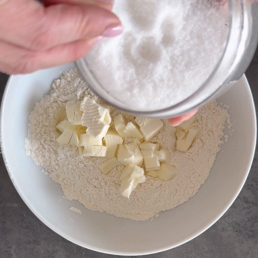 shortcrust pastry mask cookies