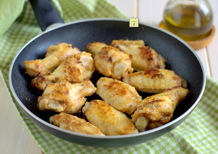Skillet Chicken Wings