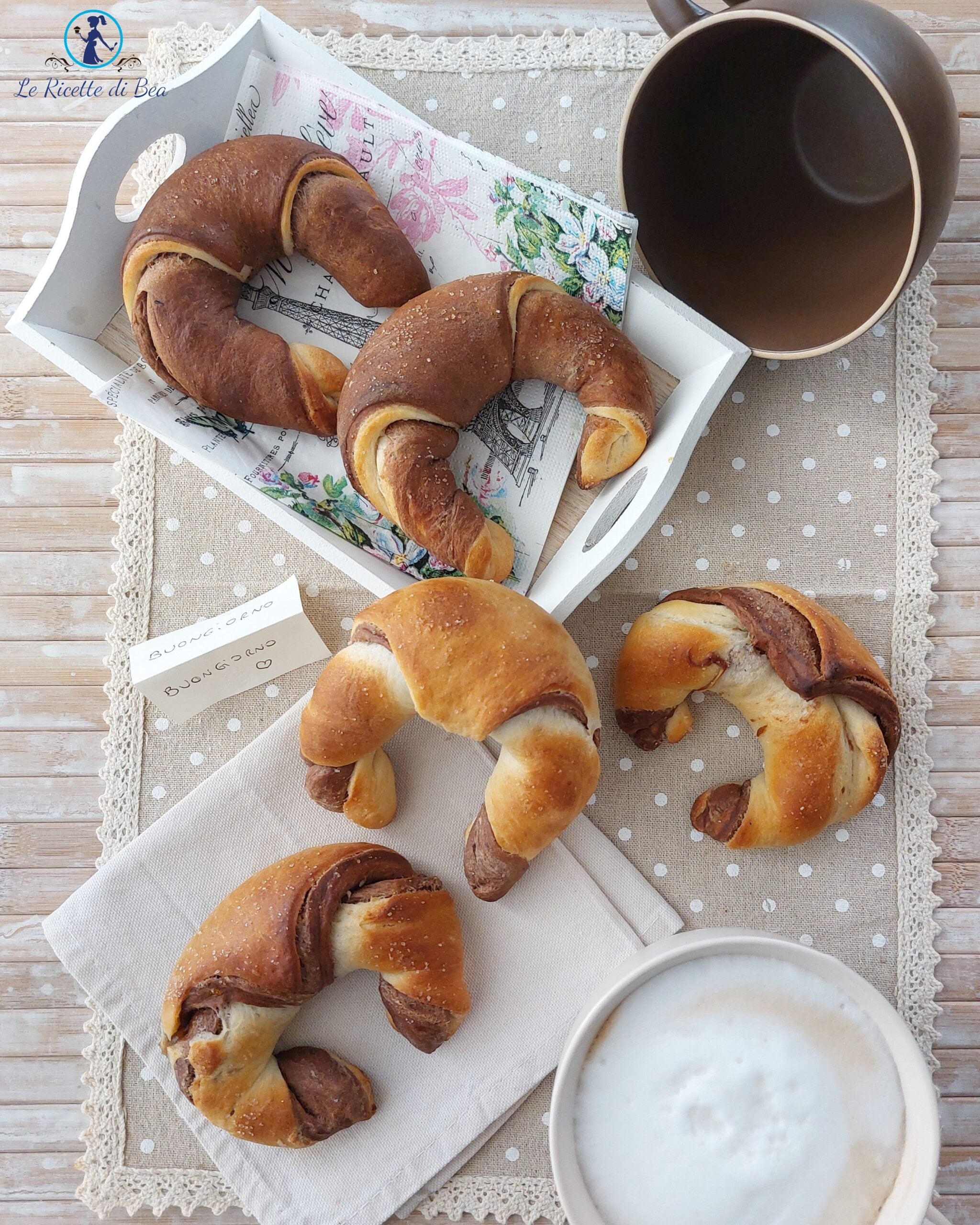 Soft and Delicious Two-Tone Croissants Step-by-Step Recipe