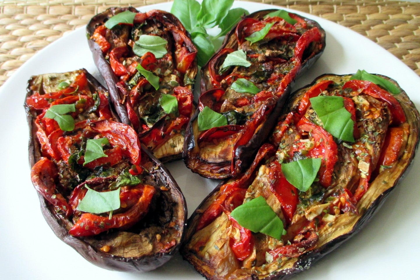 Split Eggplants