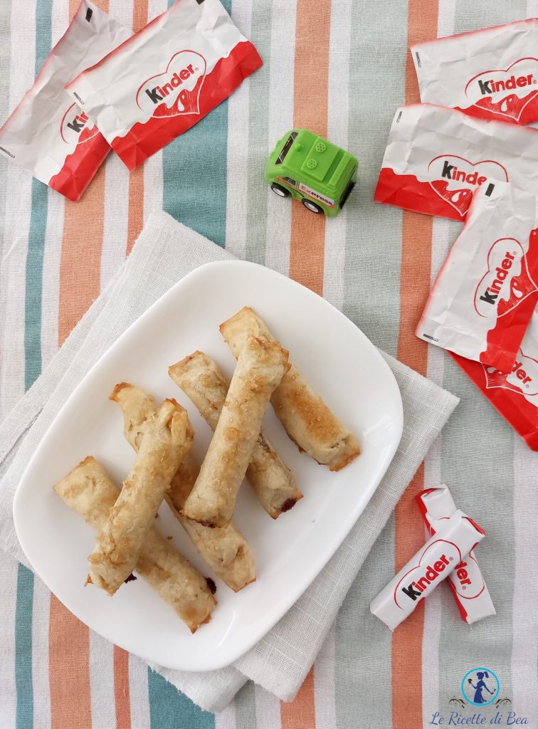 sticks with chocolate