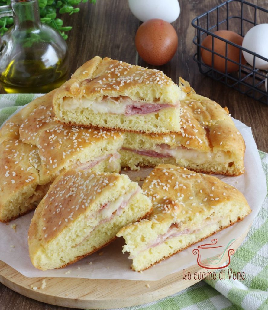 stuffed focaccia with instant yeast