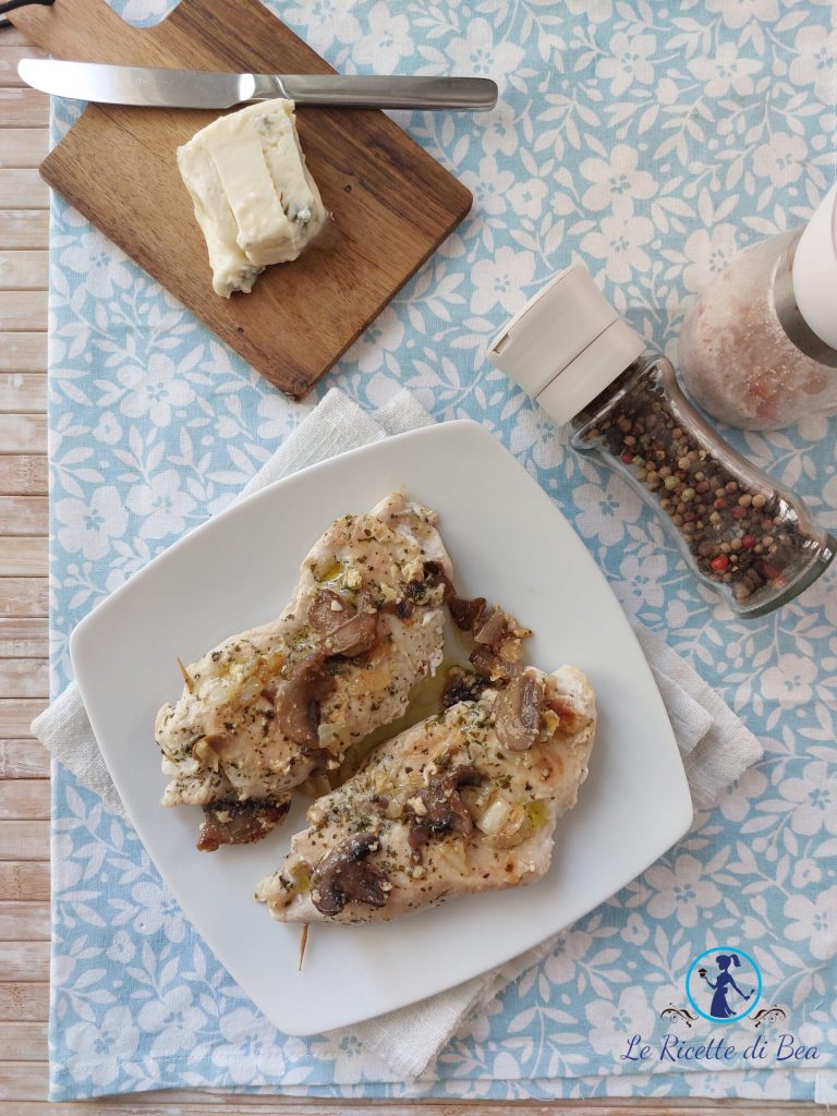 stuffed pockets in a pan