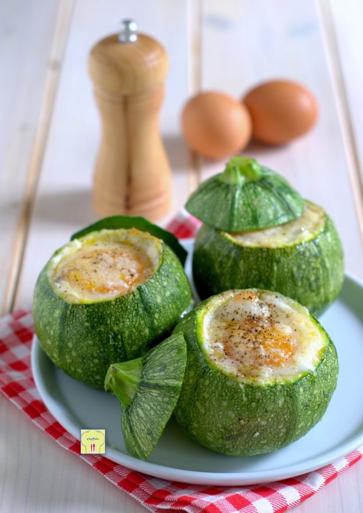 stuffed round zucchini with eggs and ham gp