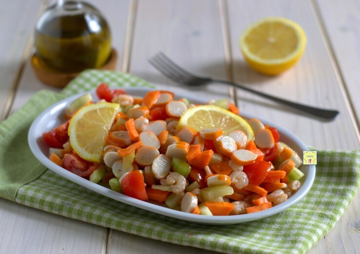 Surimi and Shrimp Salad