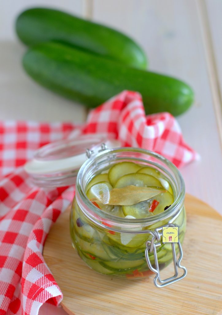 sweet and sour cucumbers gp