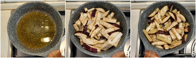 sweet and sour eggplant recipe cold side dish of eggplant and onion caponata il chicco di mais 2 sauté eggplants