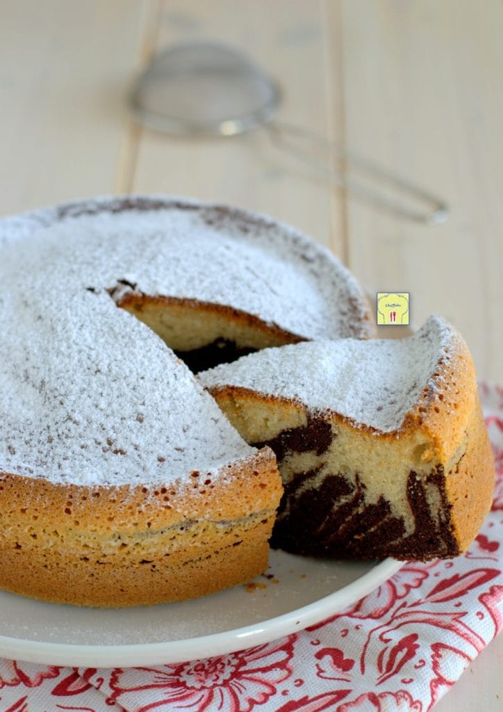 two-tone cake in air fryer gp