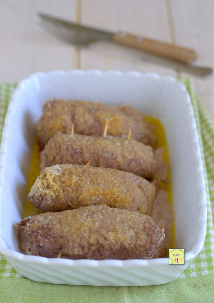 veal rolls with ham and mozzarella gp