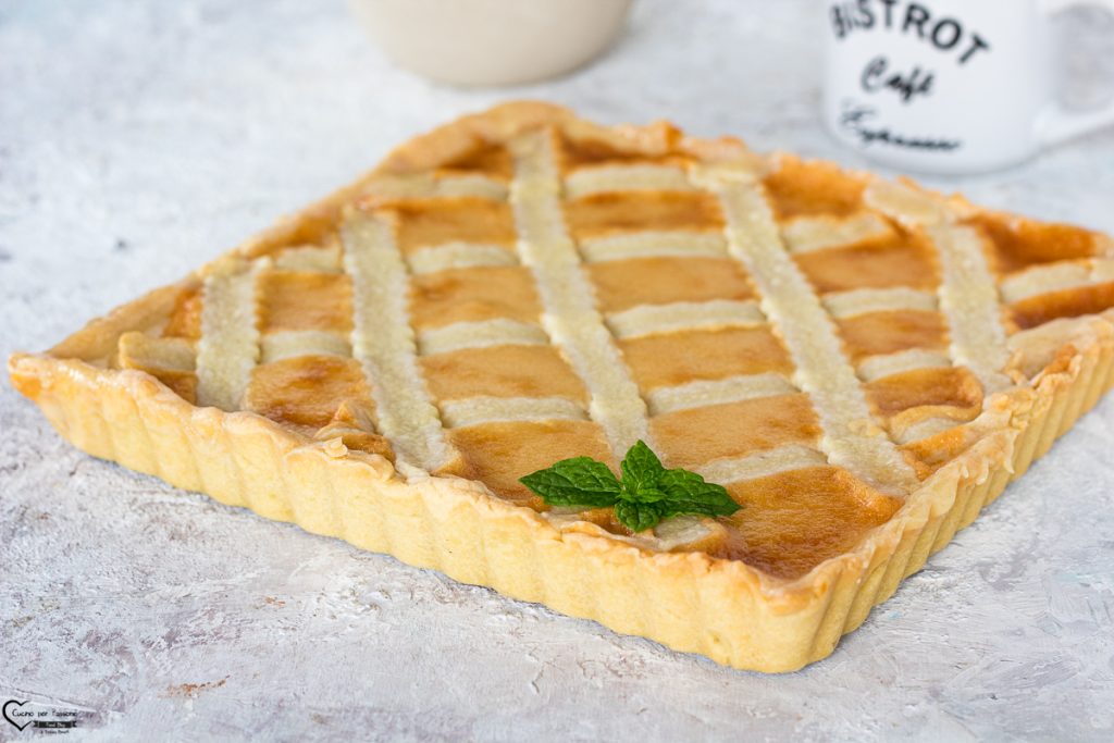 white chocolate tart