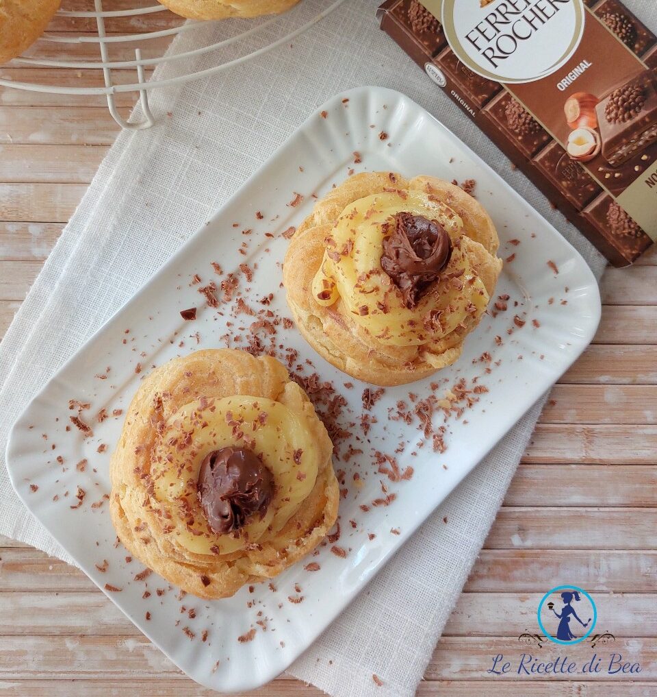 baked Saint Joseph's zeppole