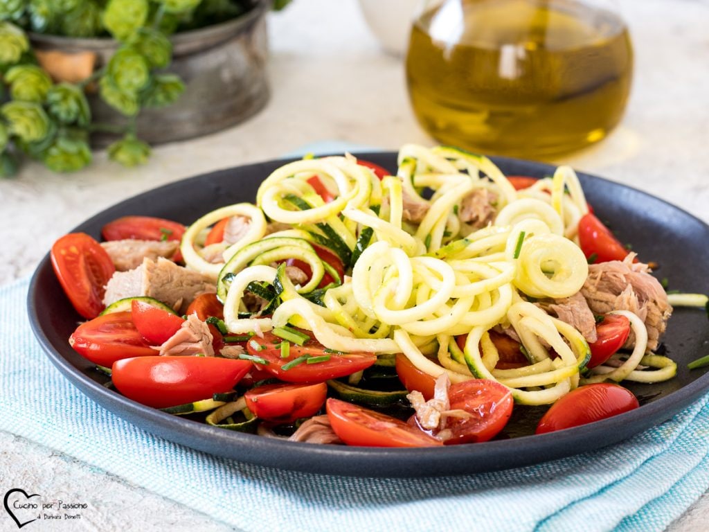 zucchini and tuna salad