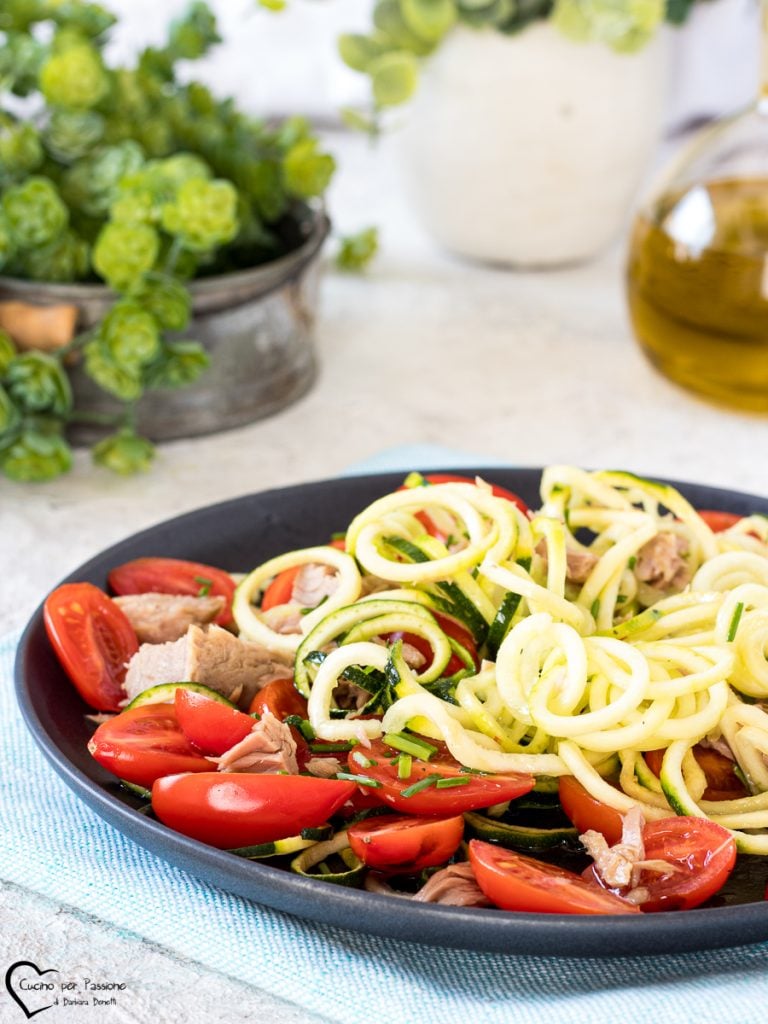 zucchini and tuna salad