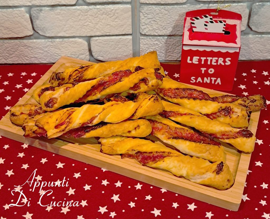 Puff Pastry Breadsticks with Tomato