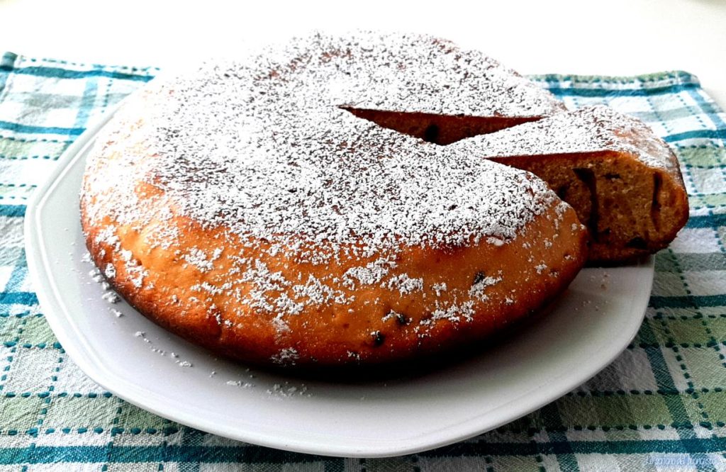 Cake Cooked in a Pan