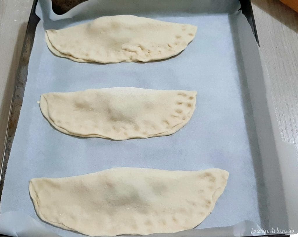 Walnut Pesto and Gorgonzola Calzones