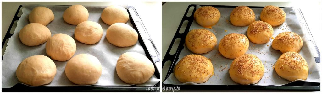 Soft hamburger buns