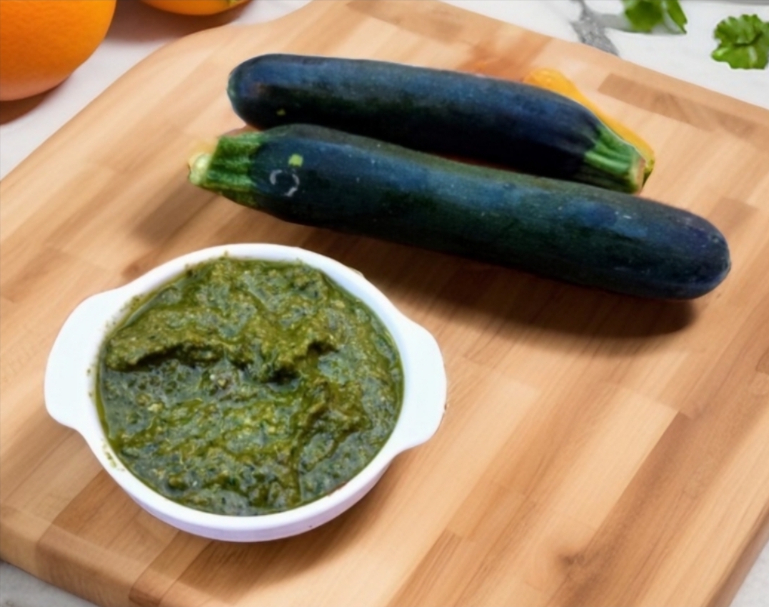 Zucchini Pesto Light Version