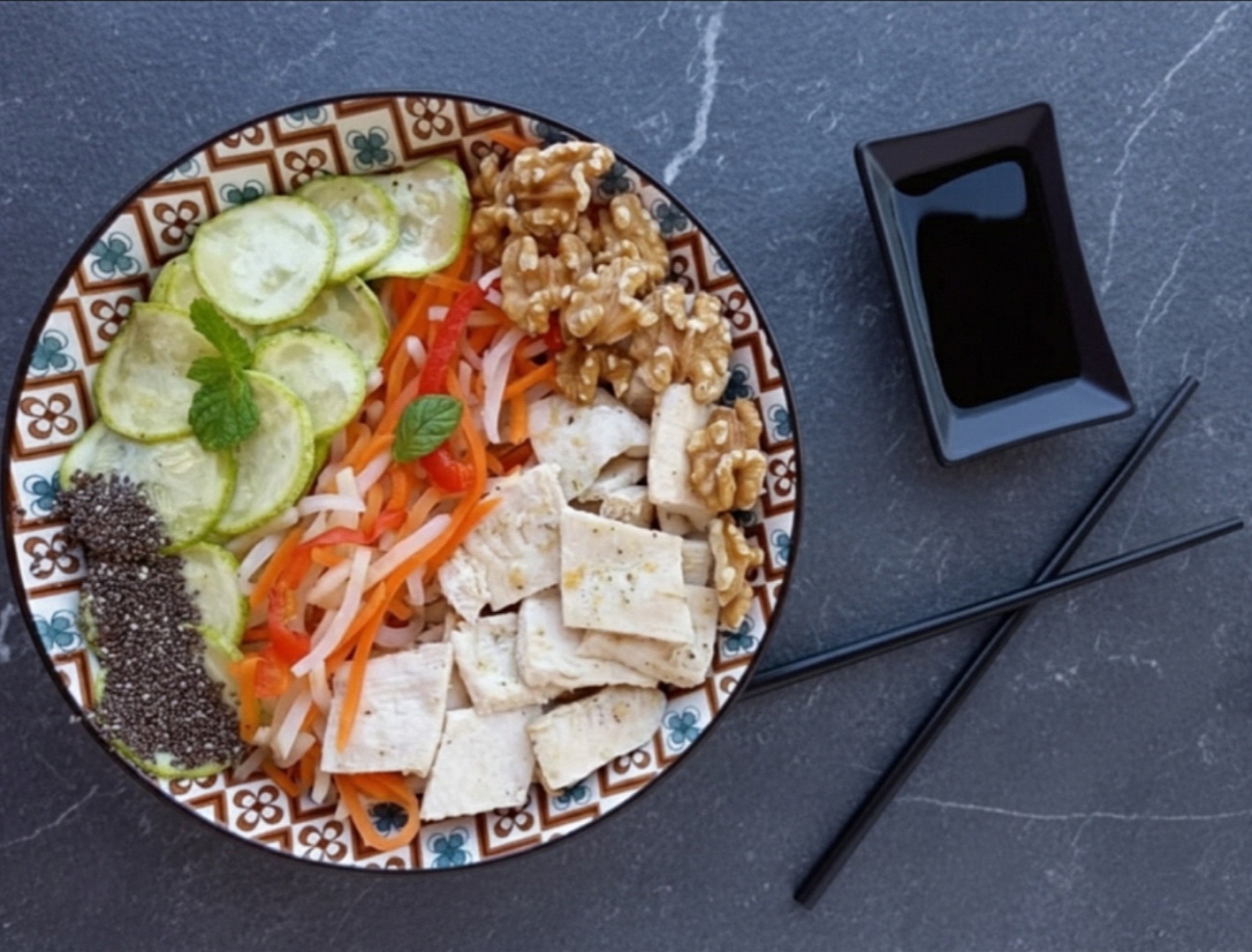Italian Bowl with an Oriental Touch