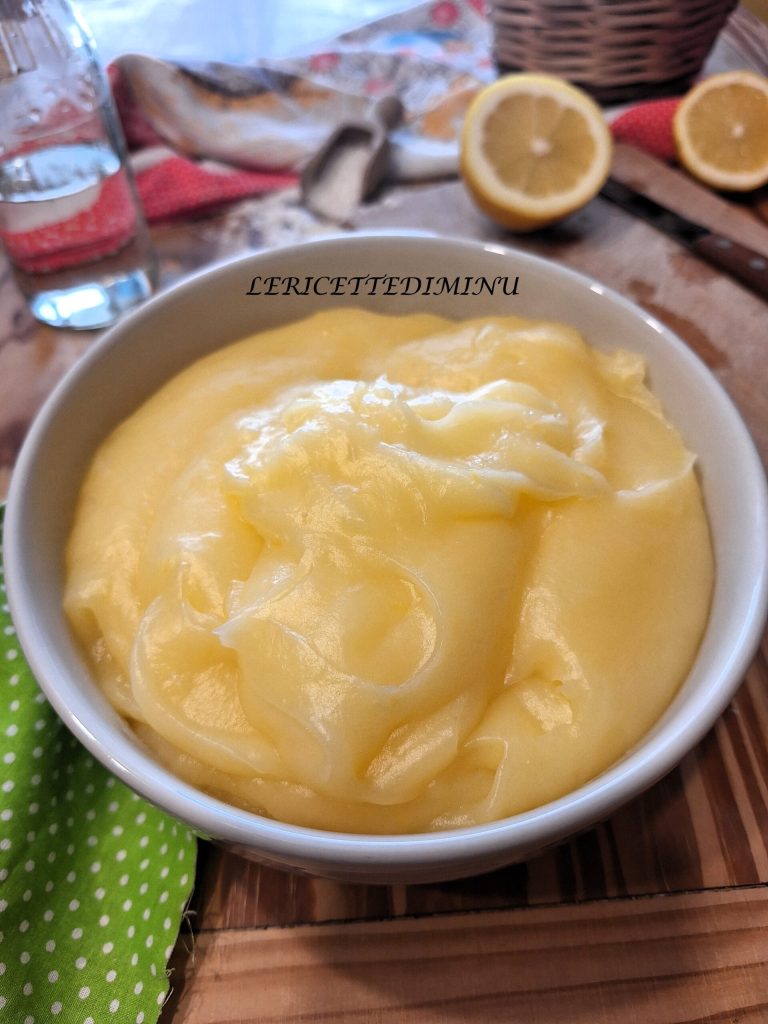 Lemon Cream for Filling Cakes and Tarts