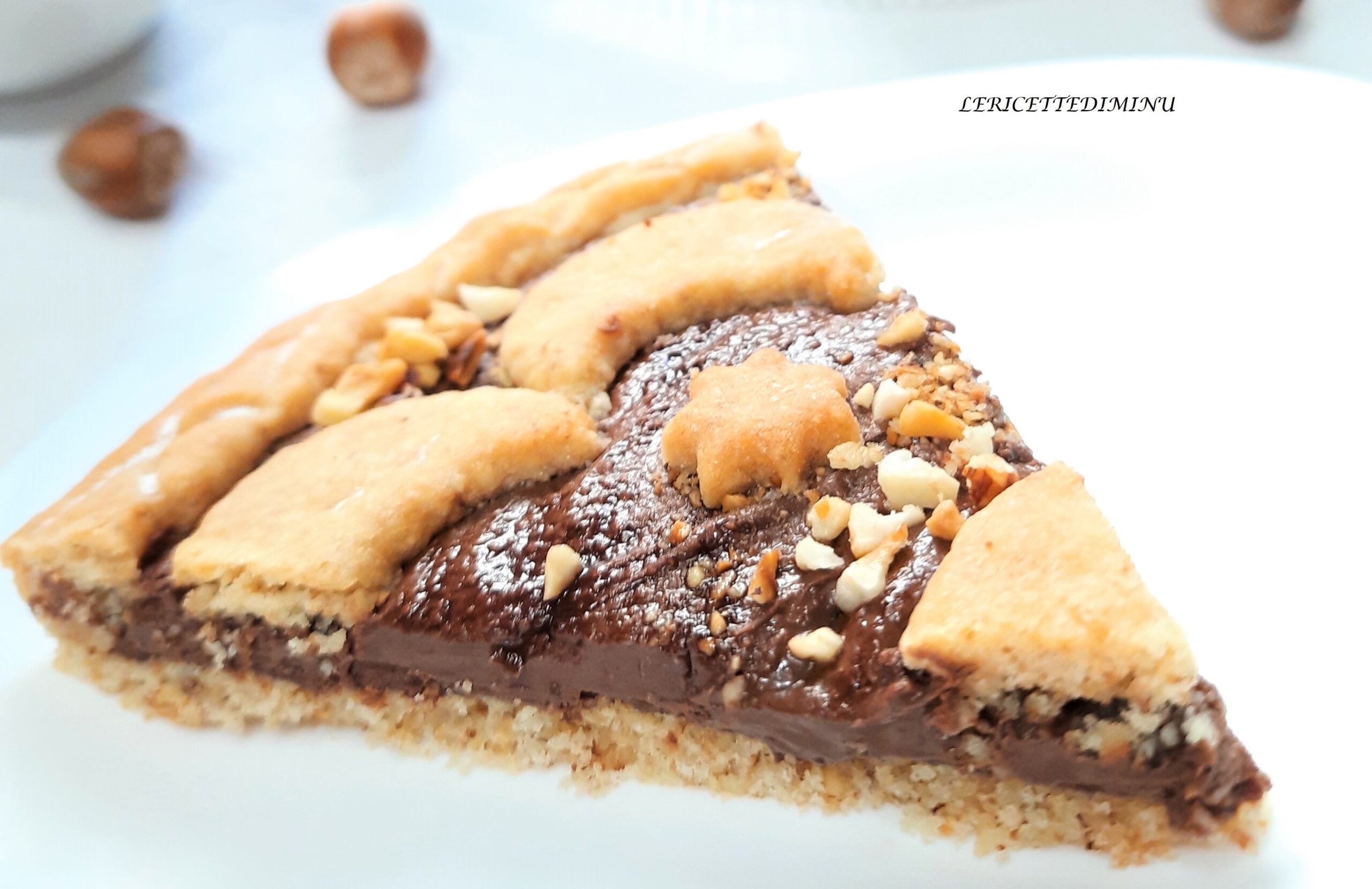 Nutella and Hazelnut Tart