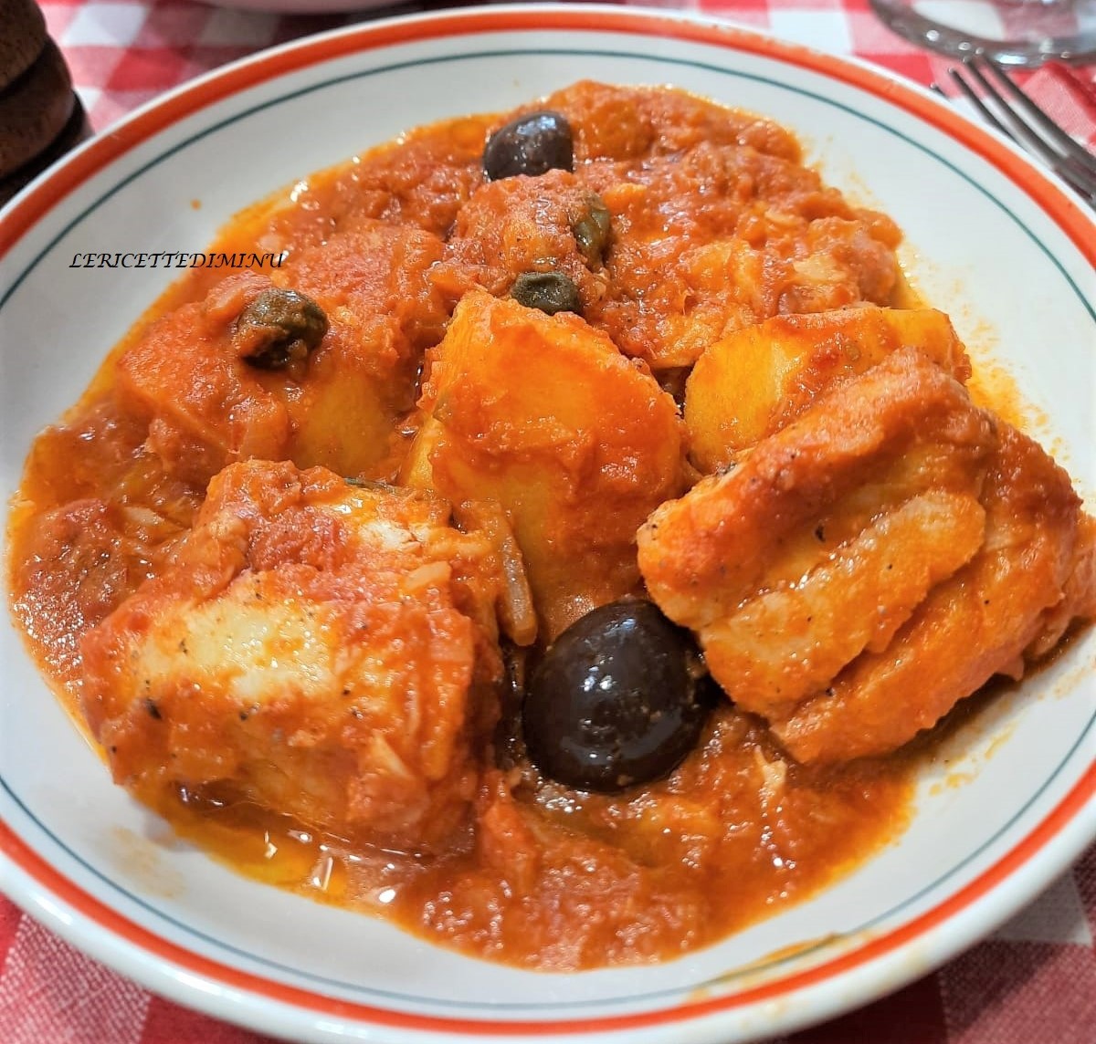 Salted Cod Stew with Potatoes