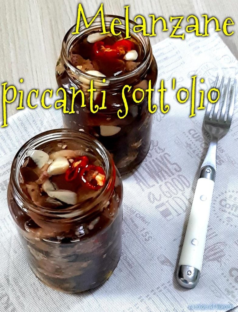 Spicy Eggplants in Oil