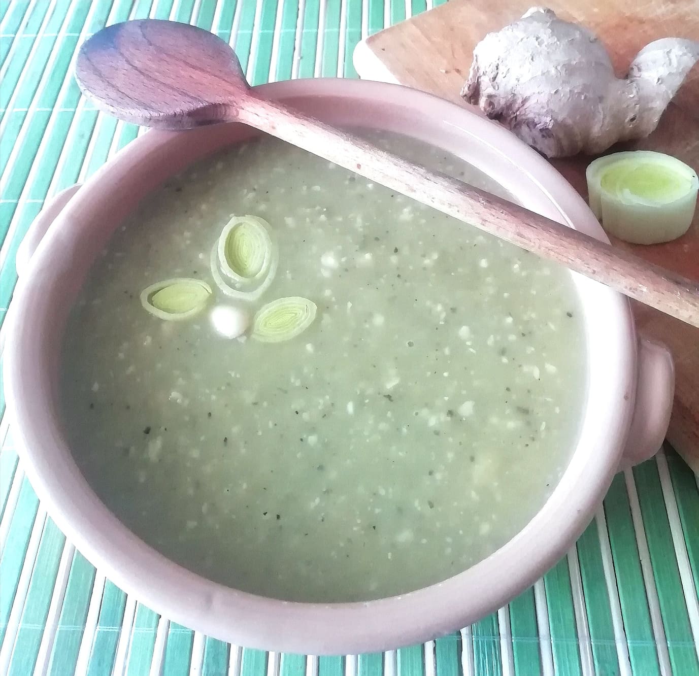 The Medieval Leek and Almond Soup