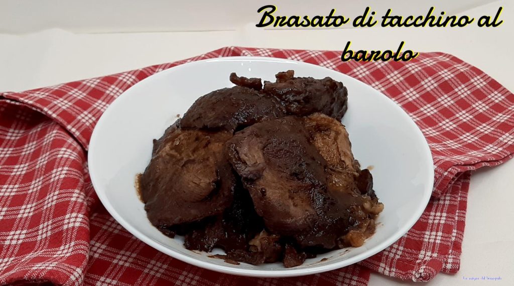 Turkey pot roast with Barolo wine