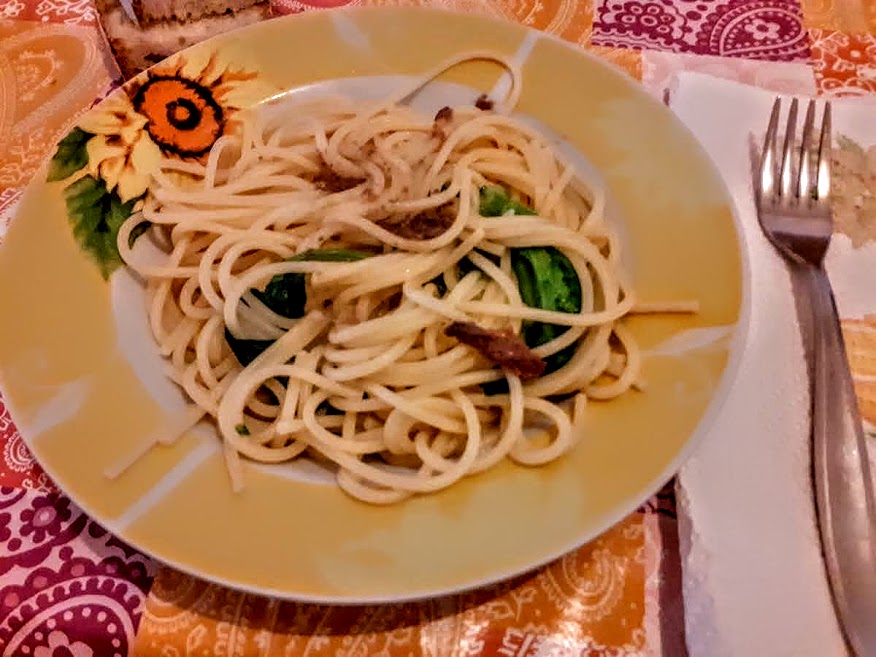 Spaghetti with Broccoli Rabe