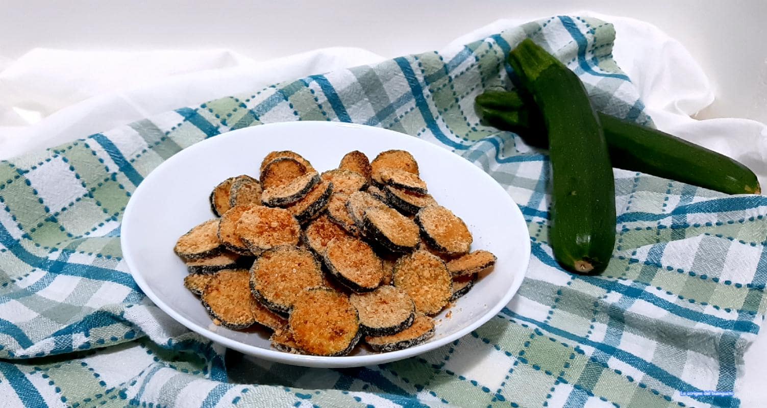 Light Breaded Zucchini