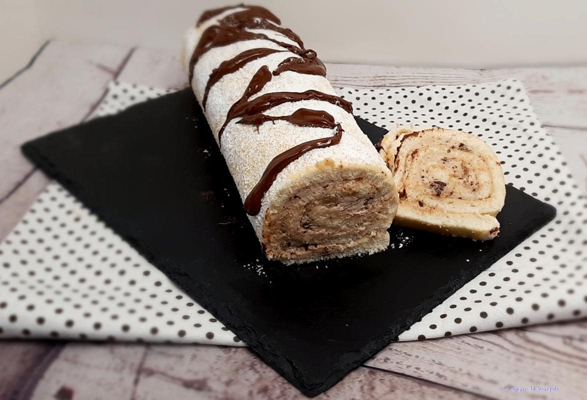 Stuffed Egg White Roll