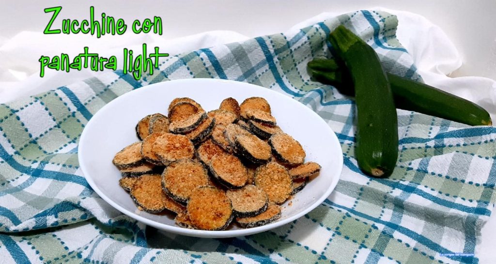 Light Breaded Zucchini