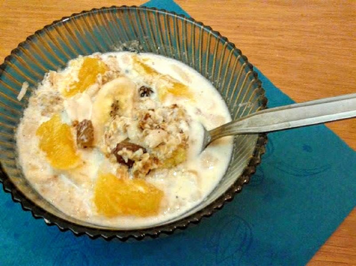 How to Prepare Muesli with Milk